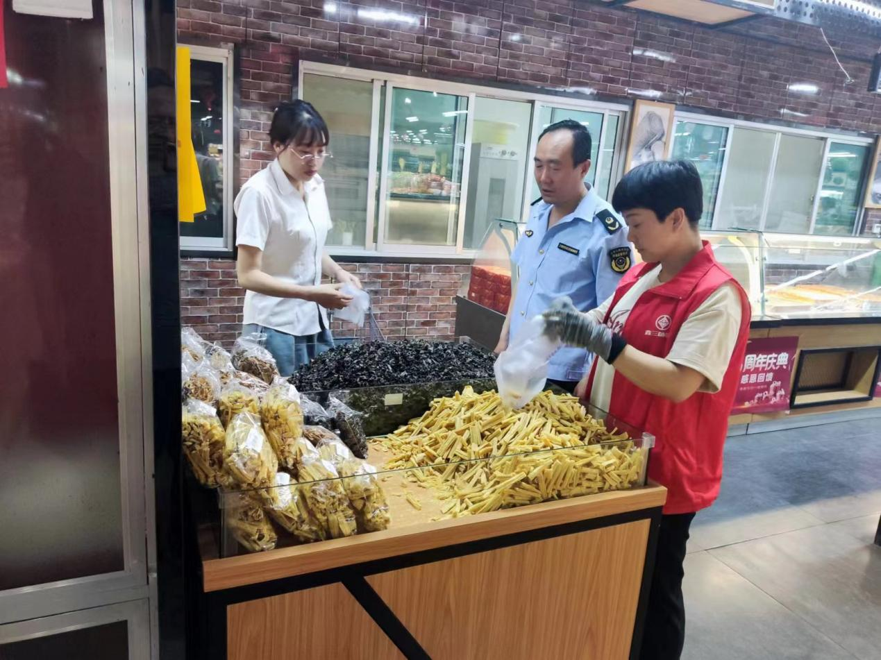 【查隐患 守安全】麦积区食品药品检验检测中心开展散装食品安全专项